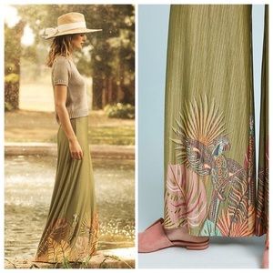 Anthropologie Farm Rio Guadeloupe Wide Legs Pants